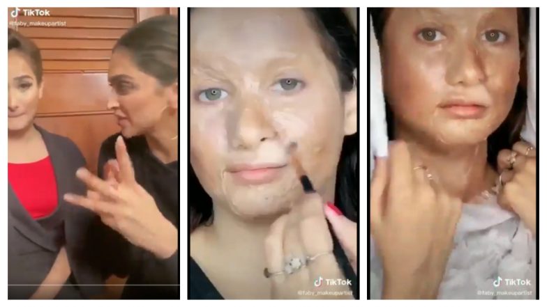 Deepika Padukone Criticised for Challenging Makeup Artist to Recreate Look From Chhapaak on TikTok (Read Tweets)