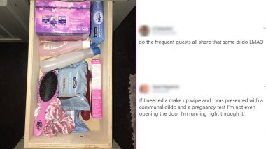 Man Has a Drawer Full of ‘Women’s Essentials’, but Internet Isn’t Happy Finding Dildo and Pregnancy Test Kits Kept in It! View Viral Pic