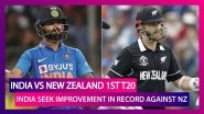 India vs New Zealand 2020, 1st T20I At Auckland Preview: India Seek Improvement In Record Against NZ