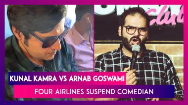 Kunal Kamra Suspended By 4 Airlines After He Confronts Arnab Goswami On Mumbai-Lucknow Indigo Flight