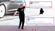 Elon Musk and His Pornhub Goals, Jokes About Dancing Seductively at Tesla&rsquo;s Shanghai Event to Increase Followers on XXX Website (Watch Viral Video)