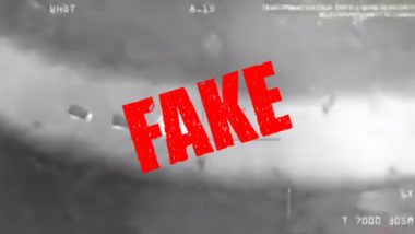 Fact Check: Video Being Shared on Social Media Claiming to be of US Drone Strike That Killed Qassem Soleimani is A Video Game Clip