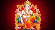 Ganesh Jayanti 2020 Bhajan: Ganesh Aarti by Anuradha Paudwal & Other Devotional Songs to Celebrate Lord Ganesha&rsquo;s Birthday (Watch Videos)