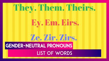 From ‘They’ To ‘Ey’, Pronouns To Use For Gender-Neutral Communication: Word Of The Decade