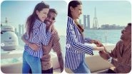 Hardik Pandya Gets Engaged to Natasa Stankovic as Indian All-Rounder Goes Down on One Knee to Propose To His Girlfriend (See Pics and Video)