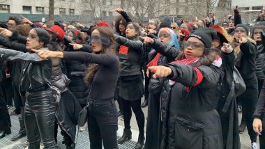 ‘The Rapist Is You,’ Women Stage Flash Mob Protest Outside Harvey Weinstein’s Rape Trial, Videos Go Viral