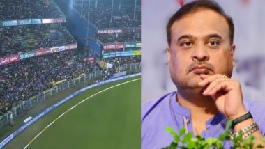 Anti-CAA Protestors Raise 'Himanta Biswa Go back' Slogans During India vs Sri Lanka 1st T20I in Guwahati, Watch Video