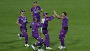 Hobart Hurricanes vs Brisbane Heat BBL 2019&ndash;20 Live Streaming on SonyLiv: Get Free Telecast Details of HBH vs BRH T20 Cricket Match on TV and Online in India