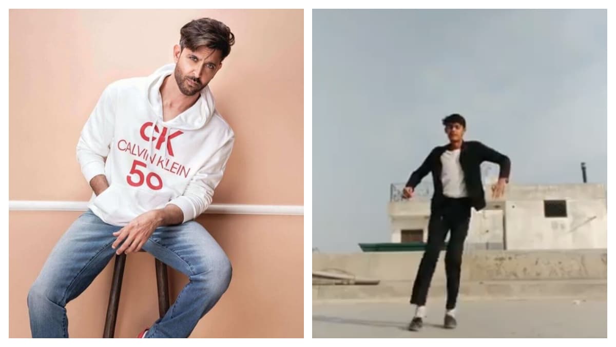 Hrithik Roshan Notices Viral Tiktok Dancer Yuvraj Singh, Calls Him the 'Smoothest Airwalker' Hrithik Roshan Notices Viral Tiktok Dancer Yuvraj Singh, Calls Him the 'Smoothest Airwalker'
