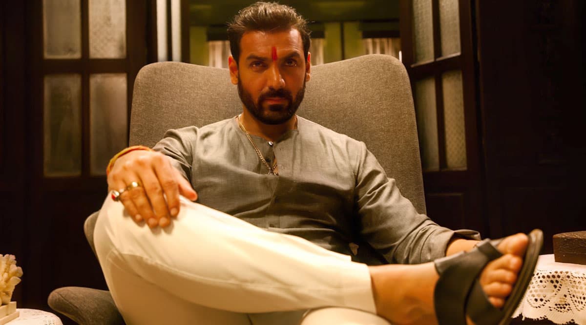 John Abraham's Look from Sanjay Gupta's Mumbai Saga revealed (View Pic) John Abraham's Look from Sanjay Gupta's Mumbai Saga revealed (View Pic)