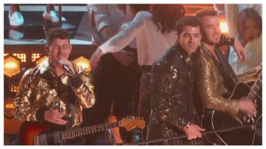 Grammys 2020: Jonas Brothers Tease New Song 'Five More Minutes' Along With A Performance Of 'What A Man Gotta Do' (Watch Video)