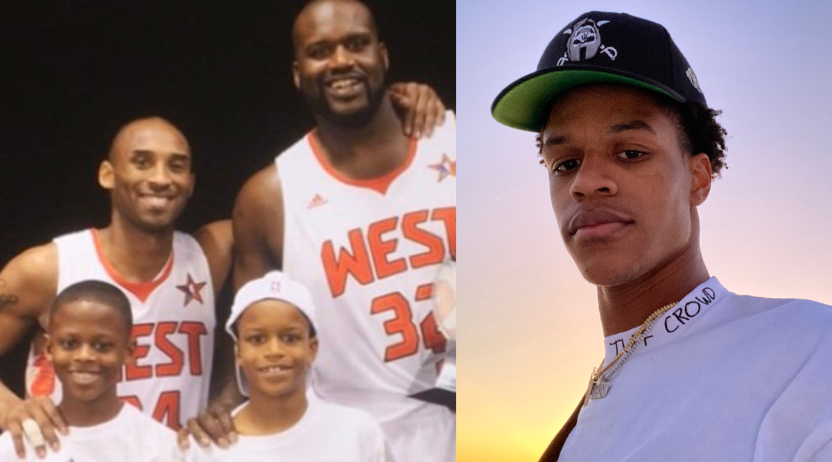 Shaq's son Shareef O'Neal looks at Kobe Bryant's last text 'every day