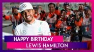 Happy Birthday Lewis Hamilton: Lesser Known Facts And Achievements Of Formula One (F1) Great
