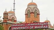 Madras University Result 2019&ndash;20 for November and December Exam to Be Declared Soon Online at unom.ac.in