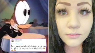 Woman Complains About Ulta Beauty Foundation, but Twitterati Has Fun Reacting to Her Extra-Long, Perfectly Curled Eyelashes With Funny Memes