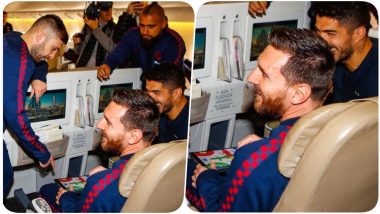 Lionel Messi Plays Parcheesi With Luiz Suárez, Arturo Vidal and Jordi Alba Ahead of Barcelona vs Atletico Madrid, Supercopa De Espana 2019-20