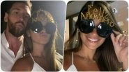 Lionel Messi Celebrates New Year 2020 With Wife Antonella Roccuzzo (See Pics)