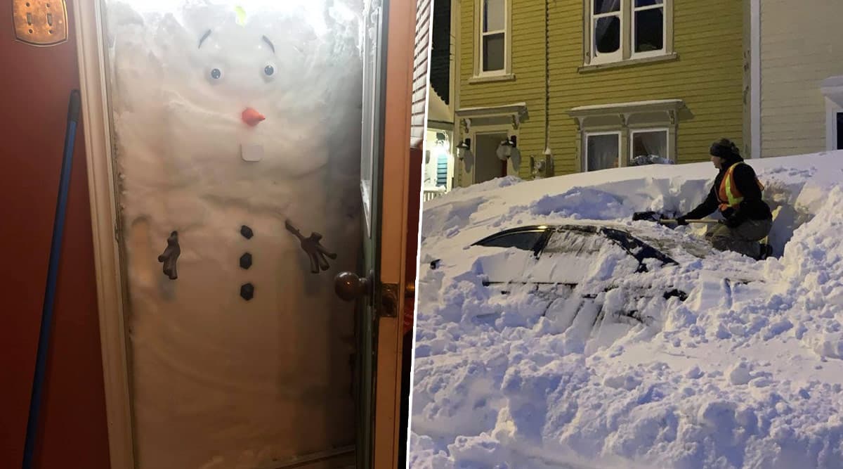 ‘Bomb’ Blizzard Burries Cars, Garages and Homes Under Snow in Newfoundland! People Share Pictures and Videos on Twitter ‘Bomb’ Blizzard Burries Cars, Garages and Homes Under Snow in Newfoundland! People Share Pictures and Videos on Twitter