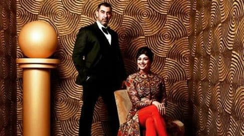 Nawab Shah, Pooja Batra Attend the Golden Globes After-Party Nawab Shah, Pooja Batra Attend the Golden Globes After-Party