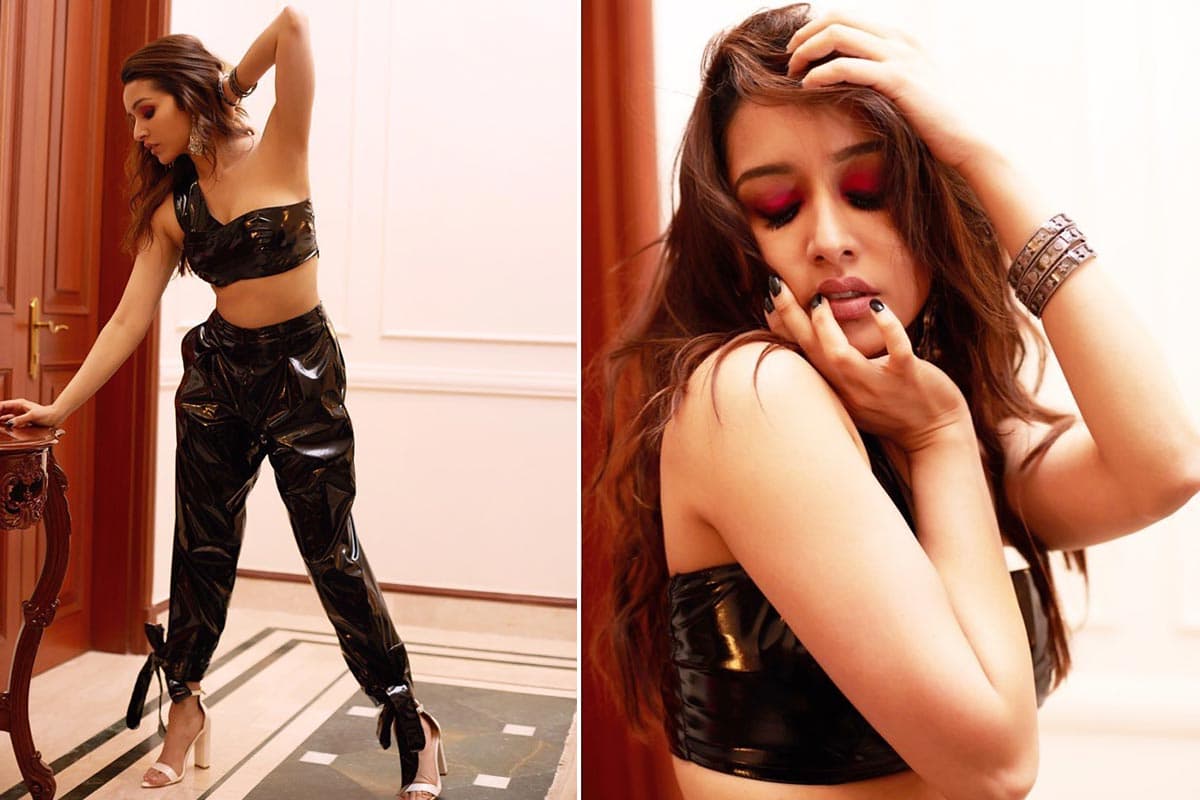 Shraddha Kapoor in Deme for Street Dancer 3D song launch