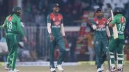 Pakistan vs Bangladesh Karachi Test, Lone ODI Postponed Due to Coronavirus Outbreak