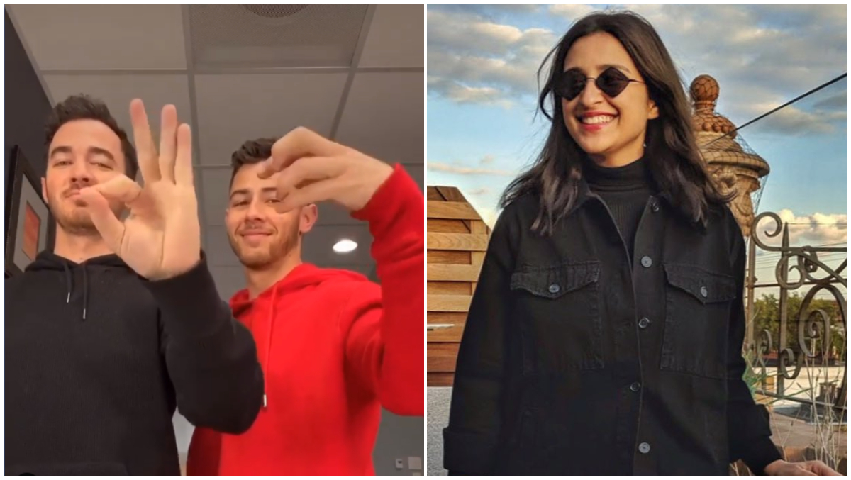 1200px x 677px - Nick Jonas Messes Up TikTok Video, Leaves Sister-In-Law Parineeti Chopra  Laughing (See Pic) | ðŸŽ¥ LatestLY