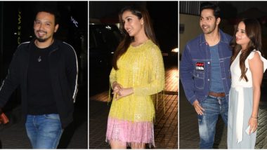 Varun Dhawan's Girlfriend Natasha Dalal and Shraddha Kapoor's Rumoured Boyfriend, Rohan Shrestha attend Street Dancer 3D Screening (View Pics)