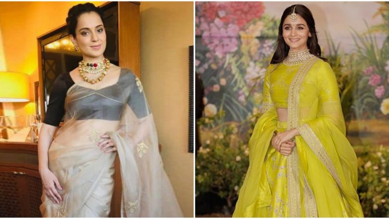 Padma Awards 2020: Alia Bhatt Sends a Bouquet of Flowers to Kangana Ranaut for Winning Padma Shri, and Twitterati Is Impressed (View Pics)