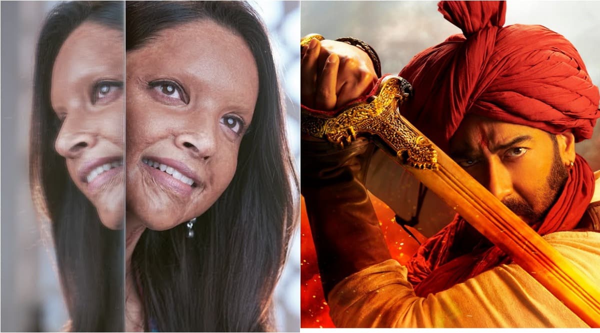 Chhapaak Box Office Collection Day 1: Deepika Padukone’s Film Earns Rs 4.77 Crore; Ajay Devgn’s Tanhaji Rules at the BO Chhapaak Box Office Collection Day 1: Deepika Padukone’s Film Earns Rs 4.77 Crore; Ajay Devgn’s Tanhaji Rules at the BO