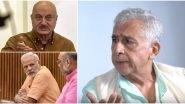 Naseeruddin Shah Calls Anupam Kher a &lsquo;Clown&rsquo;; Mocks PM Narendra Modi&rsquo;s &lsquo;Entire Political Science&rsquo; Degree (Watch Video)