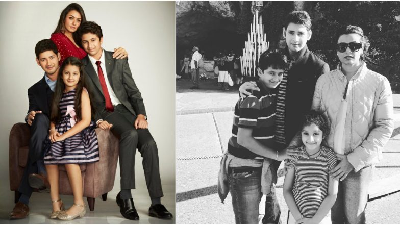 Namrata Shirodkar Birthday Special: Wife of Tollywood Superstar Mahesh Babu, Mother of Two Adorable Kids – Here Are Few Frame-Worthy Family Pics of Former Miss India
