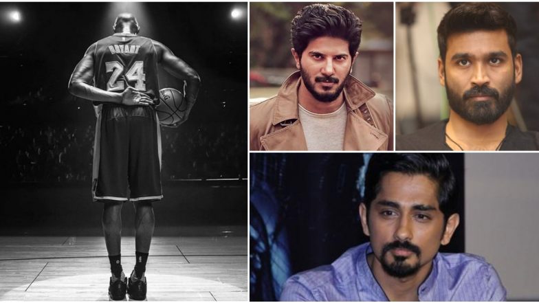 NBA Legend Kobe Bryant’s Tragic Death Mourned by Dhanush, Dulquer Salmaan, Siddharth and Other South Celebs