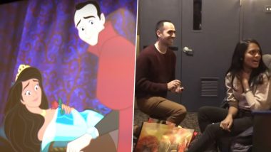 This ‘Sleeping Beauty’ Proposal Is Going Viral With Man Animating Himself As Prince Phillip and Girlfriend As Princess Aurora (Watch Video)