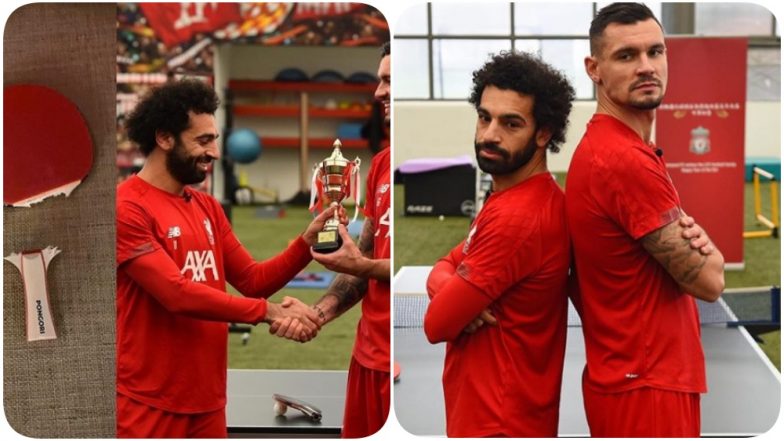 Dejan Lovren Trolls Mohamed Salah After Outplaying him at Table Tennis (Read Post)