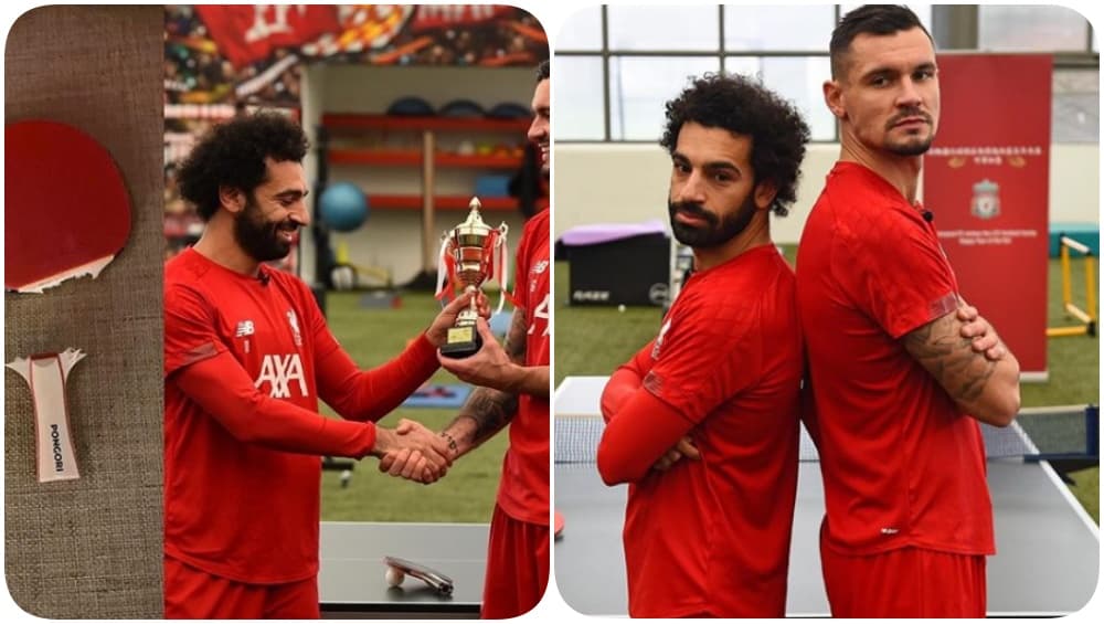 Dejan Lovren Trolls Mohamed Salah After Outplaying him at Table Tennis (Read Post) Dejan Lovren Trolls Mohamed Salah After Outplaying him at Table Tennis (Read Post)