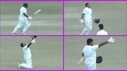Watch Sarfaraz Khan's Pumped-up Celebration Video, 22-YO Scores Double Century During Himachal Pradesh vs Mumbai Ranji Trophy 2019-20 Match