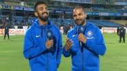 Shikhar Dhawan Says KL Rahul Is in Good Form and Can a Hundred Even as 12th Man
