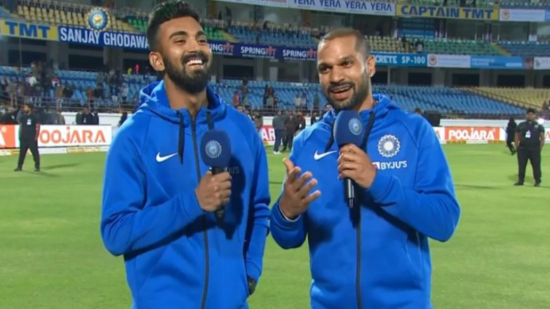 Shikhar Dhawan Says KL Rahul Is in Good Form and Can a Hundred Even as 12th Man