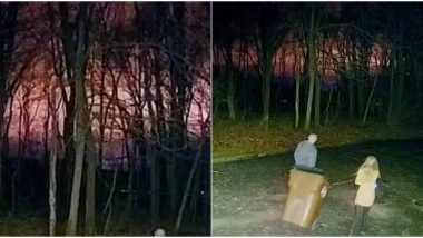 Mysterious Orange Lights Flash Up in Ohio's Sky, People Wonder if It Were Aliens, Spooky Video Surfaces Online