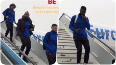 Lionel Messi, Sergio Busquets & Gerard Pique Rested for Copa del Rey 2019-20 Against Ibiza, Catalan Giants Reach White Isle (Watch Video)