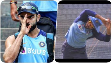 Team India Sweats it Out Ahead of India vs Australia 1st ODI 2020 in Mumbai (See Pics & Videos)