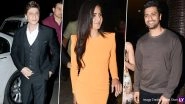 Shah Rukh Khan, Katrina Kaif, Vicky Kaushal and Others Make a Stylish Appearance at Ali Abbas Zafar&rsquo;s Birthday Bash (View Pics)