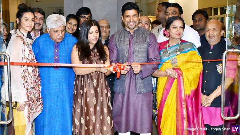 Javed Akhtar Birthday: Exhibition Of Writer's Rare Pics Marks Attendance From Farhan Akhtar and Shibani Dandekar