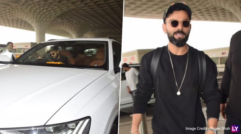 Virat Kohli Drives His Brand New Car Audi Q8 Ahead of India vs Australia 2nd ODI 2020