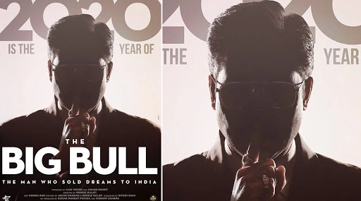 Abhishek Bachchan shares a new poster from The Big Bull which is produced by Ajay Devgn.