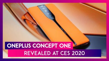 OnePlus Concept One With Disappearing Rear Camera & Glass Shifting Technology Launched At CES 2020 in Las Vegas; Price, Features, Variants & Specifications
