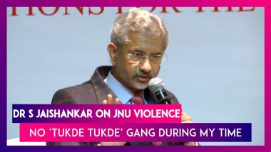 There Was No ‘Tukde Tukde’ Gang When I Studied In JNU, EAM S Jaishankar On His Alma Mater