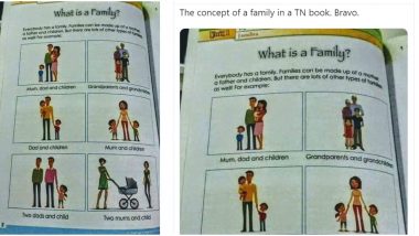 Fact Check: Viral Picture of Tamil Nadu School Textbook Including Homosexuality in Concept of Family is Actually From Egypt!
