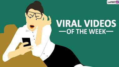 Viral Videos of the Week: From TikTok Pee Your Pants Challenge to Bioluminescent Sighting off California Coast, Watch 7 Clips That Created Waves on Social Media