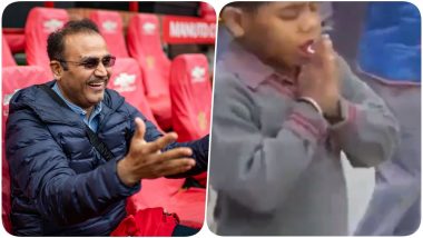 Virender Sehwag Shares a Viral Video of a Naughty Kid Which Will Make You Nostalgic About Your Childhood